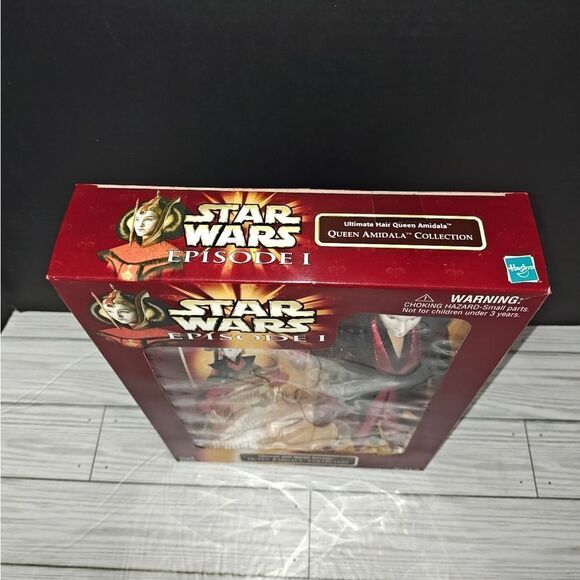 1998 Hasbro Star Wars Episode I 12" Ultimate Hair Queen Amidala Doll Figure New - Picture 2 of 10